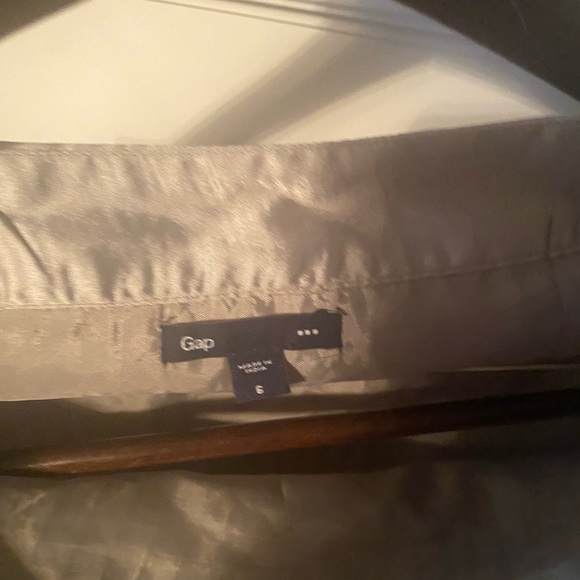 Silver sequin mini skirt Gap size 6 - Picture 2 of 2